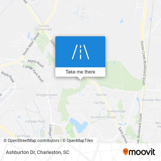 Mapa de Ashburton Dr