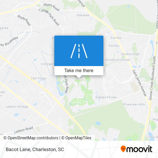 Mapa de Bacot Lane