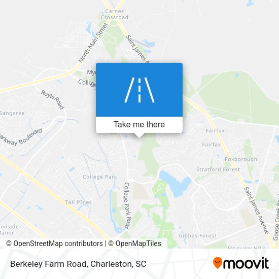 Berkeley Farm Road map