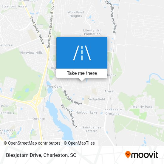 Mapa de Blesjatam Drive