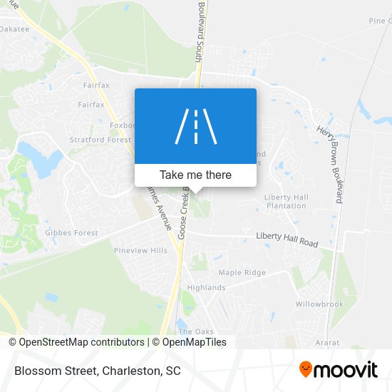 Mapa de Blossom Street