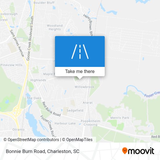 Mapa de Bonnie Burn Road