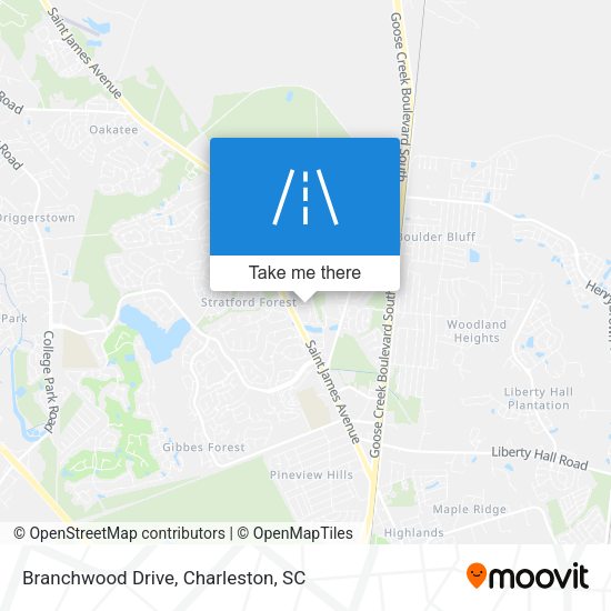 Branchwood Drive map