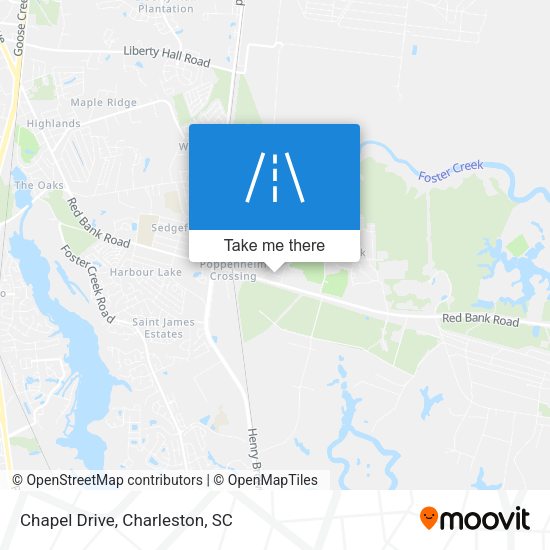 Mapa de Chapel Drive