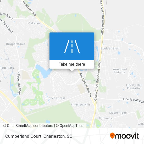 Cumberland Court map