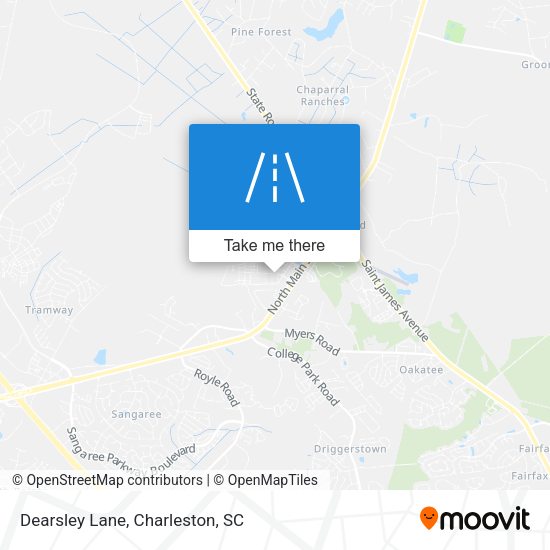 Mapa de Dearsley Lane