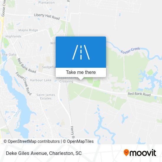Mapa de Deke Giles Avenue