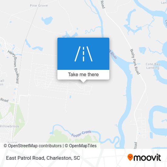 East Patrol Road map
