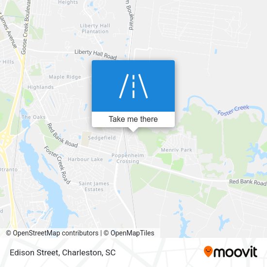 Mapa de Edison Street