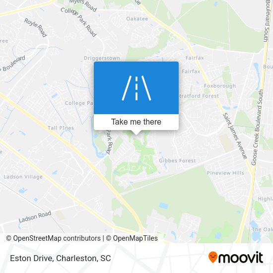 Eston Drive map