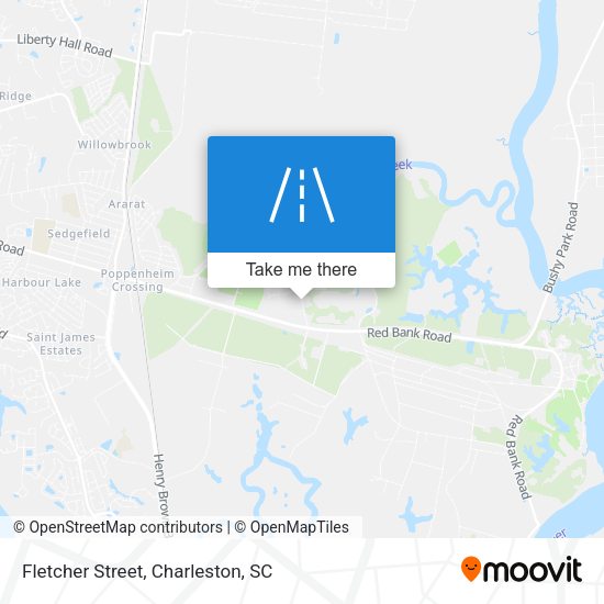 Mapa de Fletcher Street