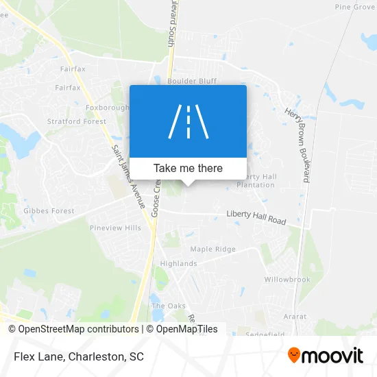 Flex Lane map