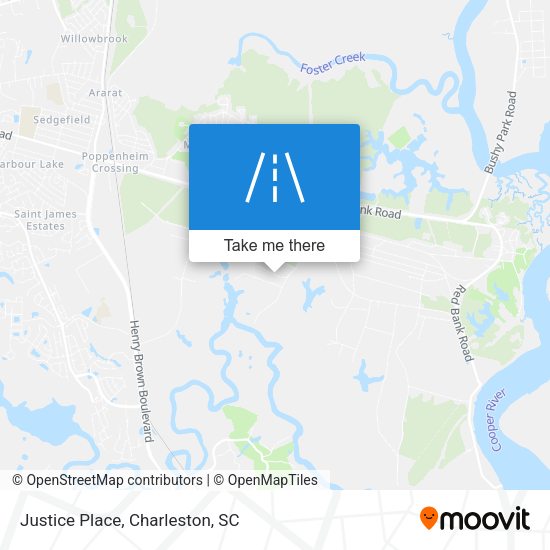 Mapa de Justice Place