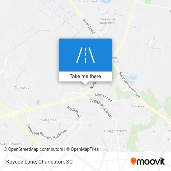 Kaycee Lane map