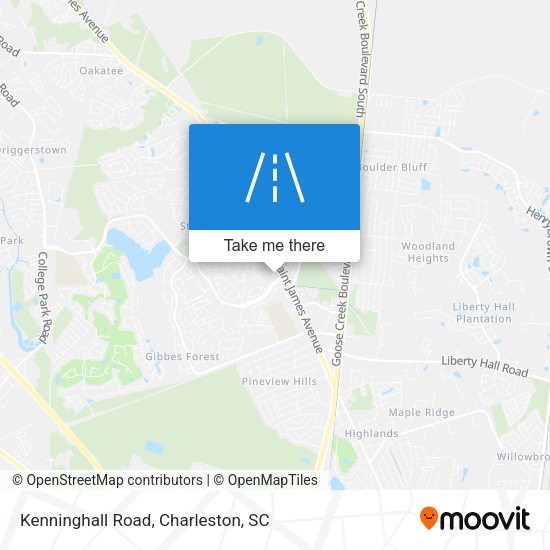 Kenninghall Road map