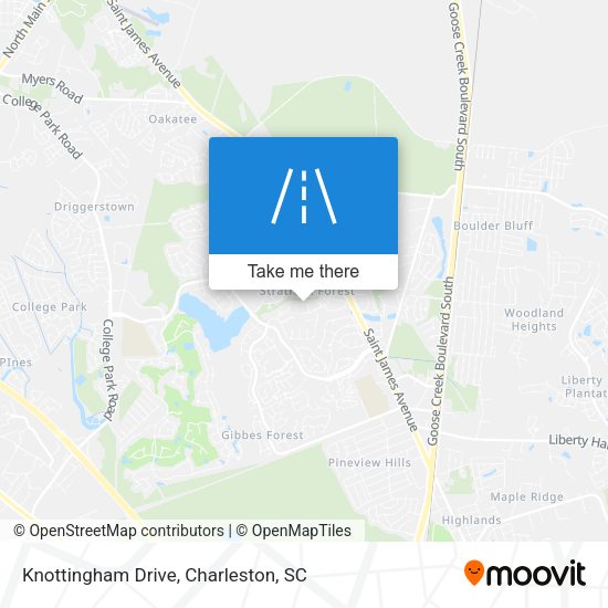 Knottingham Drive map