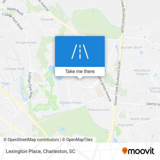 Mapa de Lexington Place