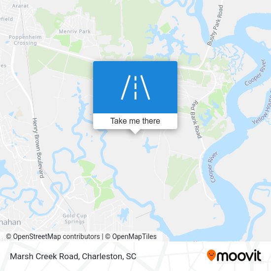 Mapa de Marsh Creek Road