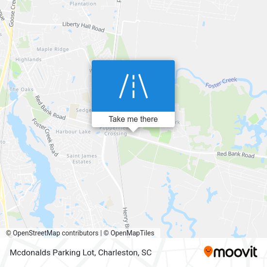Mapa de Mcdonalds Parking Lot
