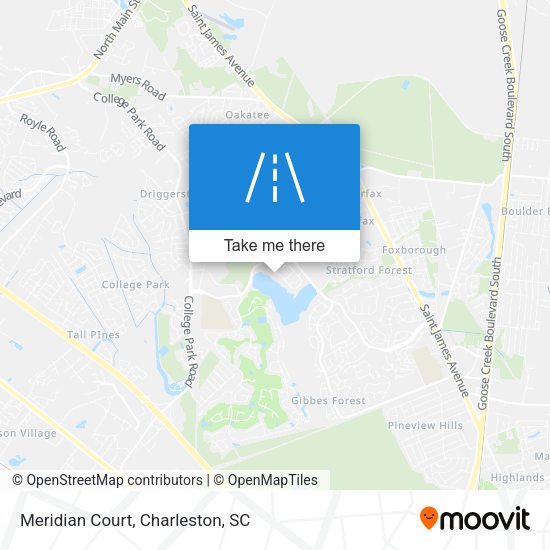 Meridian Court map