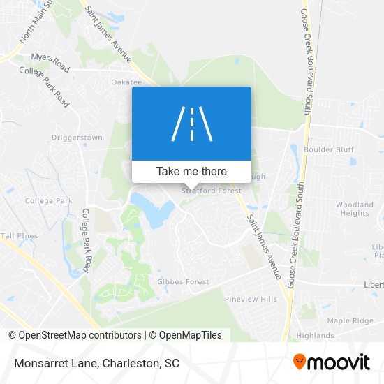 Mapa de Monsarret Lane