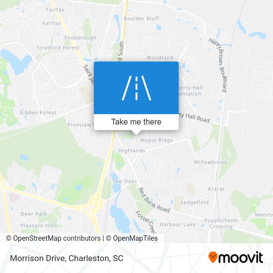 Mapa de Morrison Drive