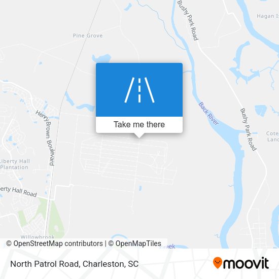 Mapa de North Patrol Road