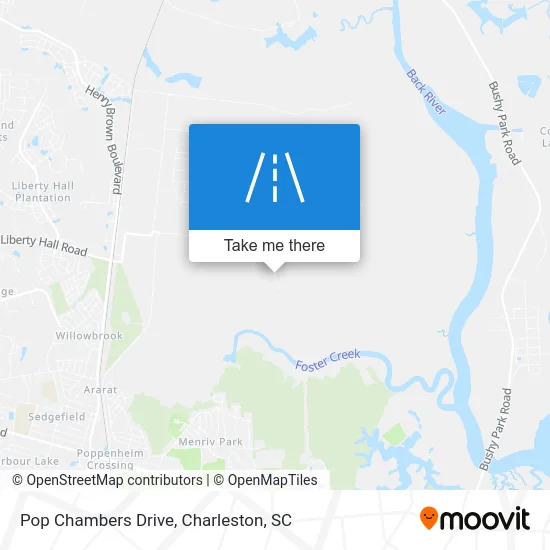 Pop Chambers Drive map