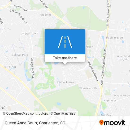 Queen Anne Court map