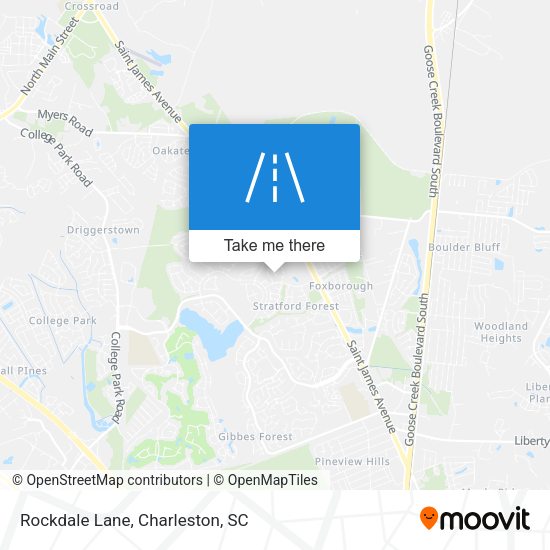 Mapa de Rockdale Lane