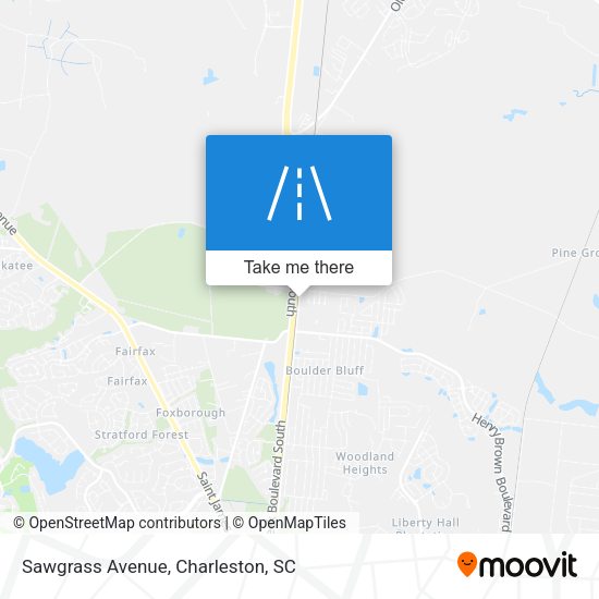 Sawgrass Avenue map