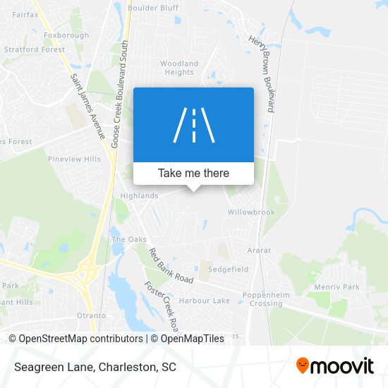 Mapa de Seagreen Lane