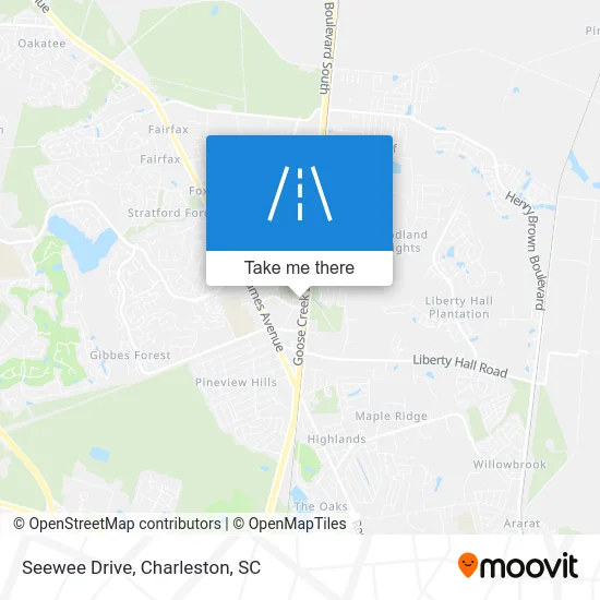 Seewee Drive map