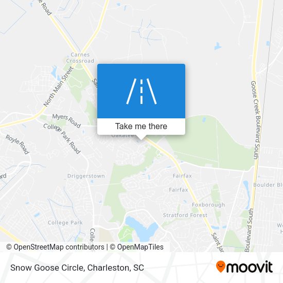 Snow Goose Circle map