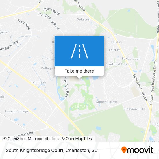 South Knightsbridge Court map