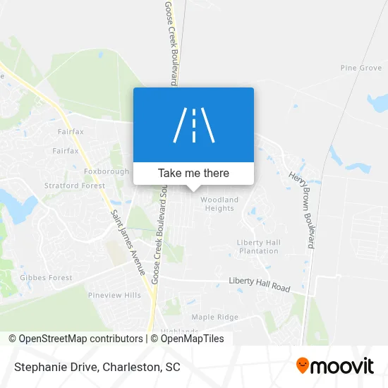 Stephanie Drive map