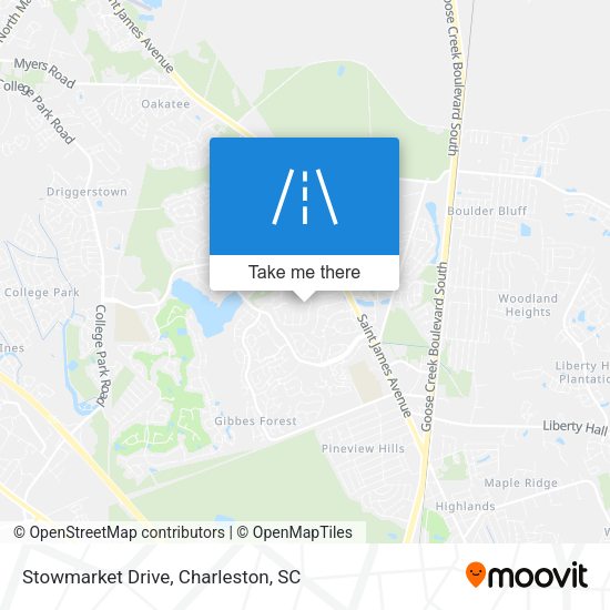 Stowmarket Drive map