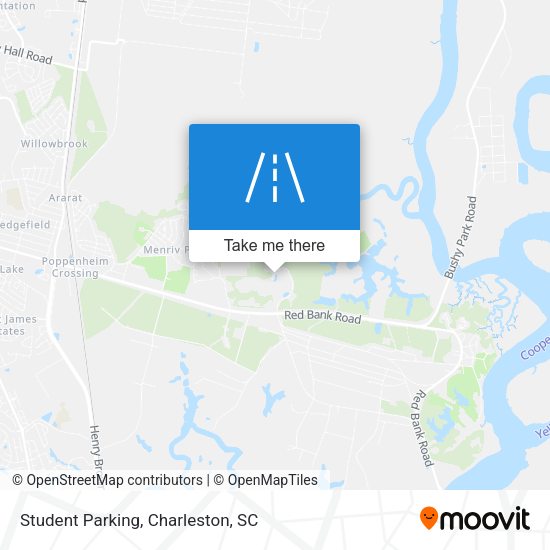 Student Parking map