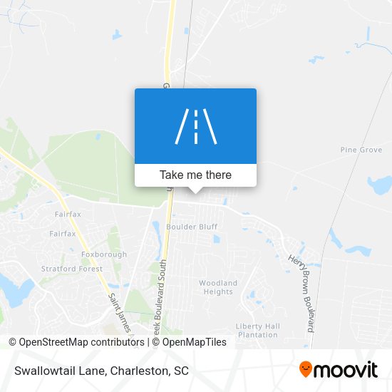 Swallowtail Lane map