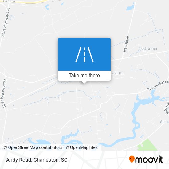 Mapa de Andy Road
