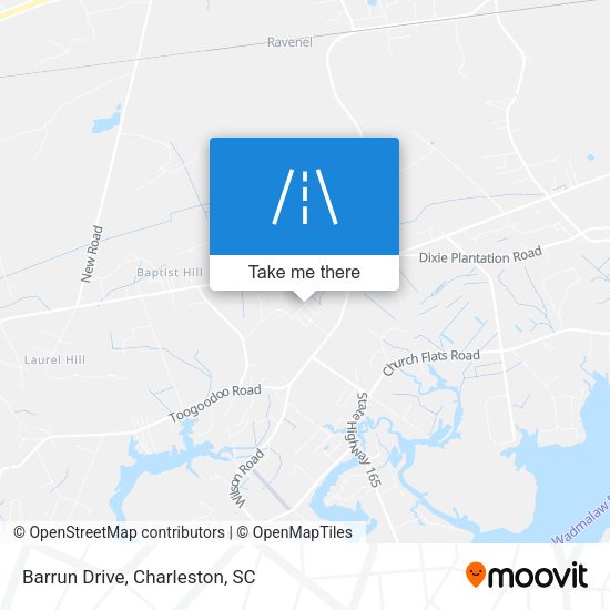 Mapa de Barrun Drive