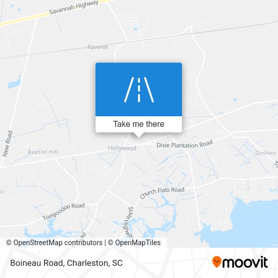 Boineau Road map