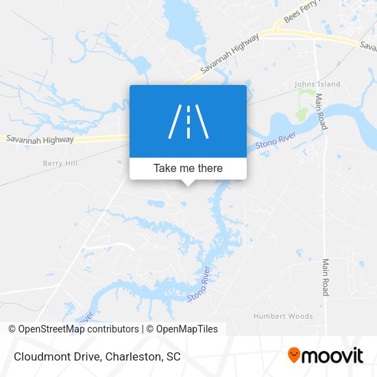 Cloudmont Drive map