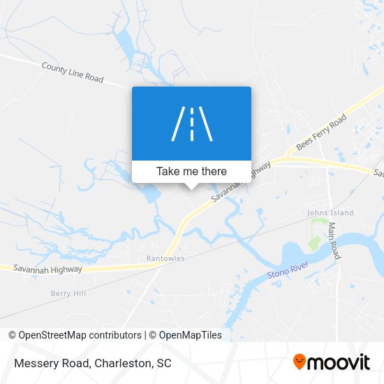 Mapa de Messery Road