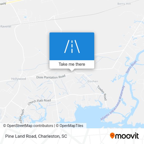 Mapa de Pine Land Road