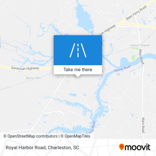 Royal Harbor Road map