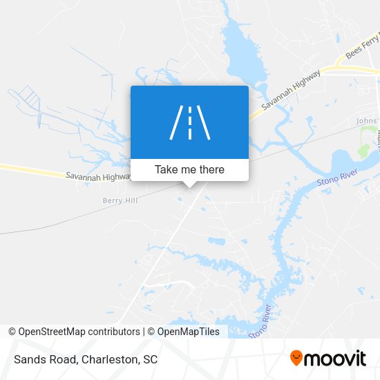 Mapa de Sands Road