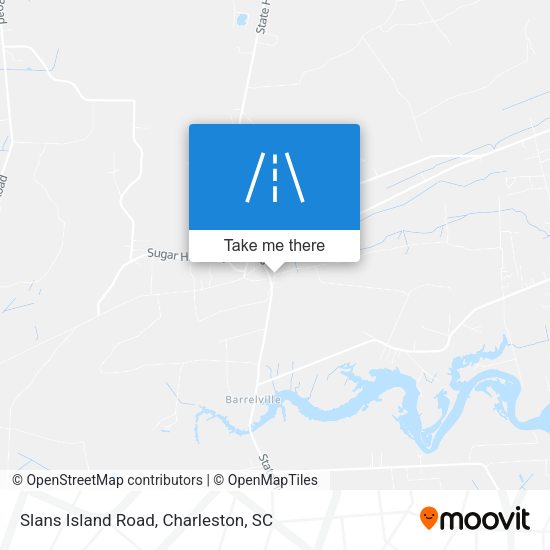 Slans Island Road map