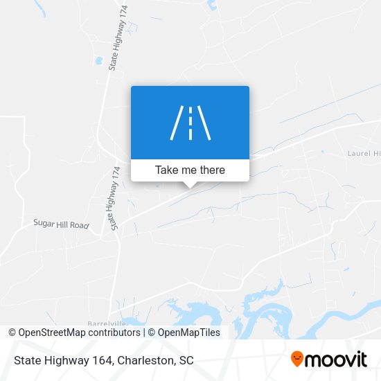 State Highway 164 map