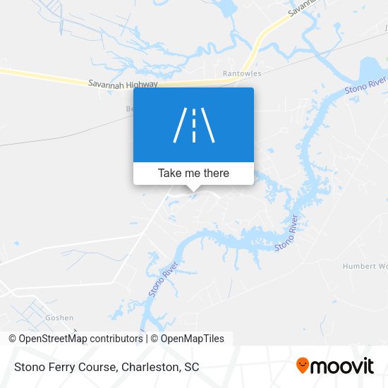 Mapa de Stono Ferry Course